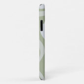 サージグリーン スワール アブストラクト パターン Case-Mate iPhoneケース (裏面/右)