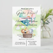 サージジェンダーが動物のサファリを熱気球で明らかにする 招待状 (スタンド正面)