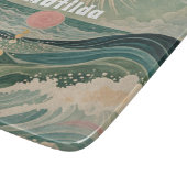 サージ太陽のュパーソナライズされた カッティングボード (角)