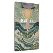 サージ太陽のュパーソナライズされた クリップボード (右)