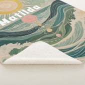 サージ太陽のュパーソナライズされた シェルパブランケット (3/4)