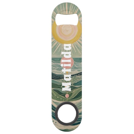 サージ太陽のュパーソナライズされた スピード栓抜き (正面)