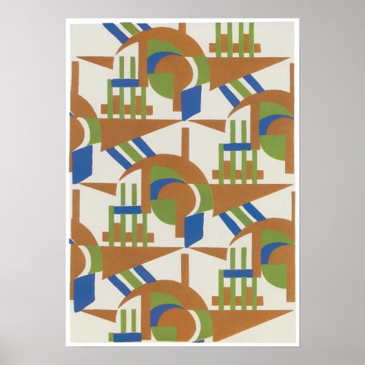 サージ・グラッキー・ジャズ・アート・ポスター ポスター (正面)