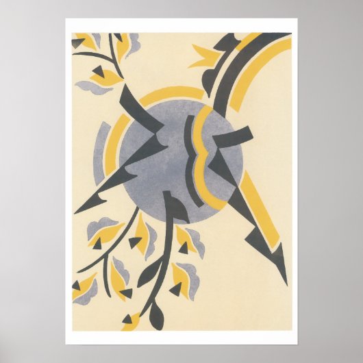 サージ・グラッキー・ジャズ・アート・ポスター ポスター (正面)