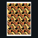 サージ・グラッキー・ジャズ・アート・ポスター ポスター<br><div class="desc">輝かしい装飾的な構図が溢れ、"Roaring Twenties"のポチョワールのステンシルテクニックで制作。 インスパイアデザインの革新的なモダン画像珍しいオリジナルのポートフォリオから美しく再現しフランスのて、幾何学模様の複雑なラティティチェーやはっきりした抽象的、象徴的な型枠や形の神秘的なコラージュ、鳥や動物の超現実的なポートレート、キュビスト風の建築などお洒落。アーティスト、デザイナー、職人、美術史家を喜ばせる準備ができて、ジャズ時代のアートのこのイメージは何度も使われ、楽しまれる。</div>