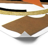 サージ・グラッキー・ジャズ・アート・ポスター ポスター (角)