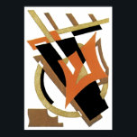 サージ・グラッキー・ジャズ・アート・ポスター ポスター<br><div class="desc">輝かしい装飾的な構図が溢れ、"Roaring Twenties"のポチョワールのステンシルテクニックで制作。 インスパイアデザインの革新的なモダン画像珍しいオリジナルのポートフォリオから美しく再現しフランスのて、幾何学模様の複雑なラティティチェーやはっきりした抽象的、象徴的な型枠や形の神秘的なコラージュ、鳥や動物の超現実的なポートレート、キュビスト風の建築などお洒落。アーティスト、デザイナー、職人、美術史家を喜ばせる準備ができて、ジャズ時代のアートのこのイメージは何度も使われ、楽しまれる。</div>