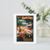 サーストンの驚くべきミステリー魔法ポスター ポストカード (スタンド正面)