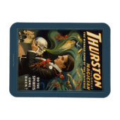 サーストンザマ素晴らしジシャンホールディングスカル魔法 マグネット (横)