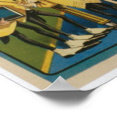 サーストンマジシャン~幽霊~ヴィンテージ魔法法 ポスター (角)