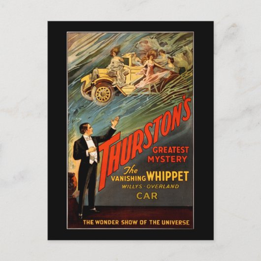 サーストン素晴らしの謎 ポストカード (正面)