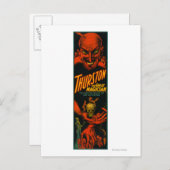 サーストン素晴らし「宇宙魔術展」 ポストカード (正面/裏面)