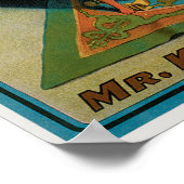 サーストン～ケラーの後継ヴィンテージ魔法法 ポスター (角)