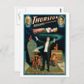 サーストン~ケラーの後継ヴィンテージ魔法法 ポストカード (正面/裏面)