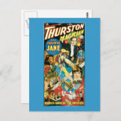 サーストン&ドータージェーン・マジシャン広告ズ ポストカード (正面/裏面)