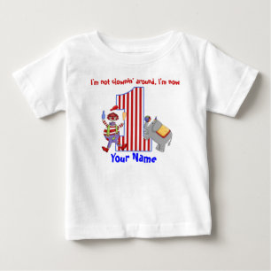 サースピエロ1歳の誕生日シャツ ベビーTシャツ