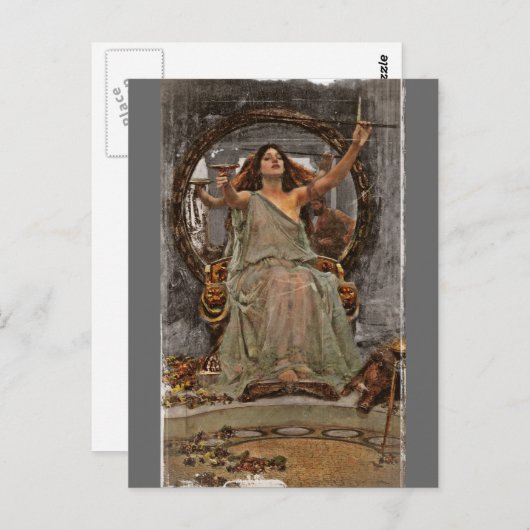 サーチェはユリシーズに杯を提供 ポストカード (正面/裏面)