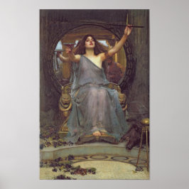 サーチェオファリング・ザ・カップJohn William Waterhouse ポスター