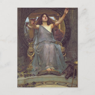 サーチェオファリング・ザ・カップJohn William Waterhouse ポストカード