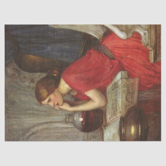 サーチェバイジョンウィリアムウォーターハウス – 1911年 薄葉紙 (正面)