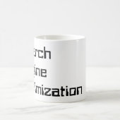 サーチエンジンの最適化- SEO コーヒーマグカップ (中央)