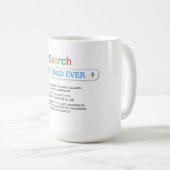 サーチエンジンの色最高のパパEver Coffee Mag コーヒーマグカップ (正面右)