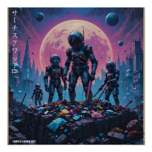 "サーチスクワッドΩ" ポスター (正面)