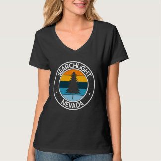 サーチライトネバダNV USAシティプライドレトロサンセット Tシャツ