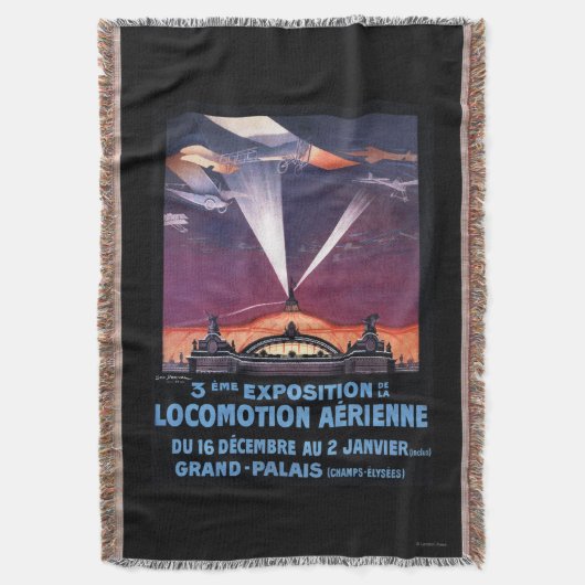 サーチライトポスター上の平らな飛行 スローブランケット (正面縦)