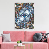 サーチライト衛星 キャンバスプリント (インサイチュ (リビング))