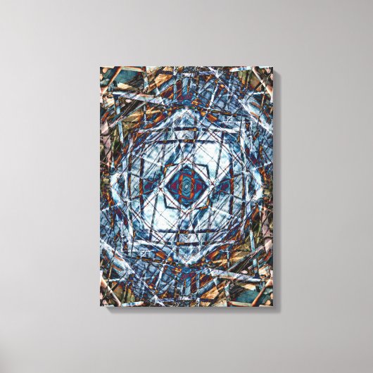 サーチライト衛星 キャンバスプリント (正面)