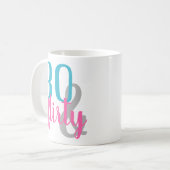 サーティアン気のあるそぶりをしたド誕生日マグ コーヒーマグカップ (正面左)