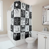 サーティーバイワジリーカンディンスキー シャワーカーテン (インサイチュ)