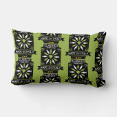 サーディンイタリアンアートプリントキッチンギフト ランバークッション (裏面)