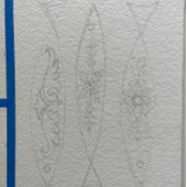 サーディン材+青タイル ポスター