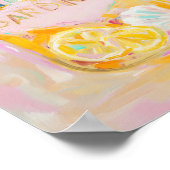 サーディン絵を描ズ沿岸プリントキッチンウォールアート ポスター (角)