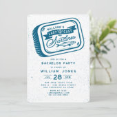 サーディン魚釣りバチュラーパーティヴィンテージ 航海の 招待状 (スタンド正面)