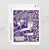 サートリストラムバイオーブリービーズリーイラストレーション ポストカード (正面/裏面)