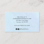 サードアイとハンドスピリチュアル媒体名刺 名刺 (裏面)