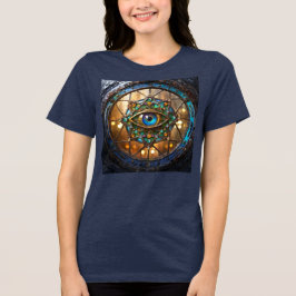 サードアイのレトロなポートホール窓 トライブレンドＴシャツ