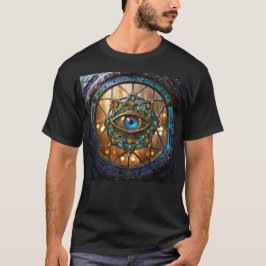 サードアイのレトロなポートホール窓 Tシャツ