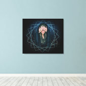 サードアイウィッチで包んだキャンバス キャンバスプリント (インサイチュ (ウッドフロア))