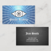 サードアイサイキックの読ブルービジネスカード 名刺 (正面/裏面)