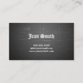 サードアイサイキックの読ブルービジネスカード 名刺 (裏面)