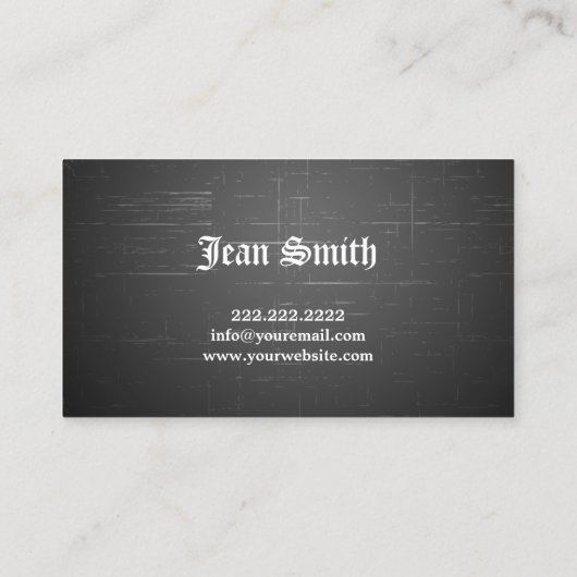 サードアイサイキックの読ブルービジネスカード 名刺 (裏面)