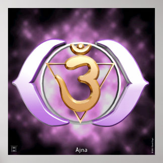 サードアイチャクラプリント ポスター