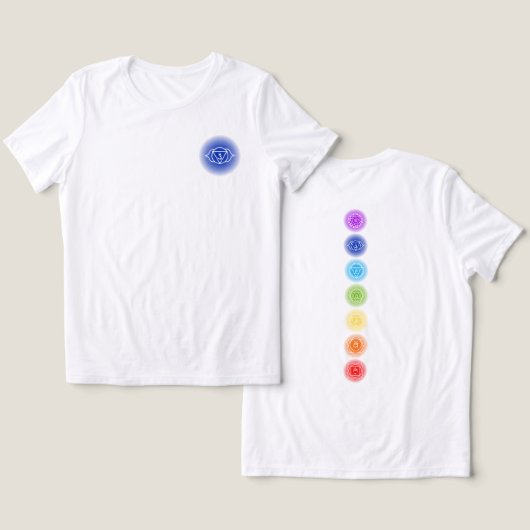 サードアイチャクラ | アジュナ トライブレンドTシャツ (デザイン正面&裏面)