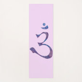 サードアイチャクラ ヨガマット (正面)