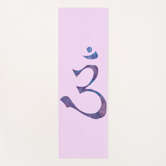 サードアイチャクラ ヨガマット (正面)