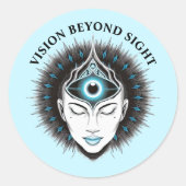 サードアイラウンドのステッカーセット ラウンドシール (正面)